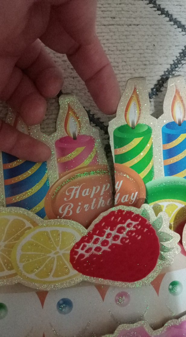 3d kabartmalı doğum günü afişi - Görsel 2