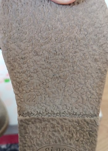 Kız Çocuk Nakışlı Süet Bej Bot - Görsel 4