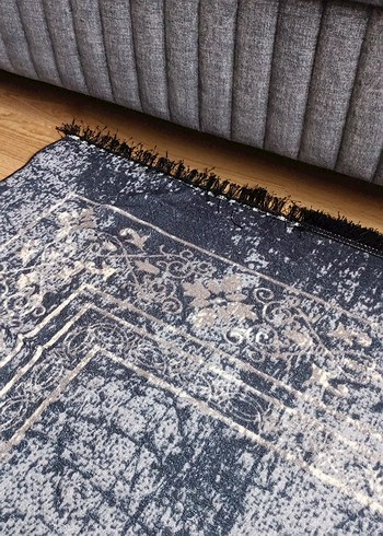 Gri Modern Klasik Desenli Halı 4 m2 - Görsel 8