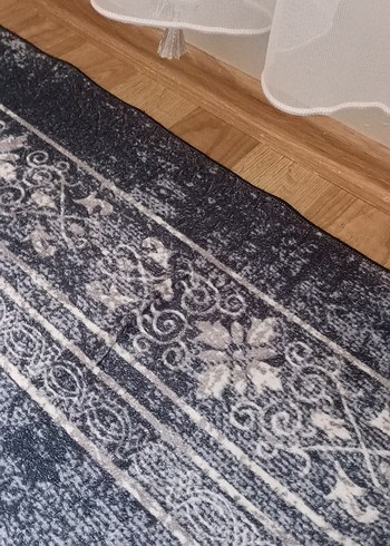 Gri Modern Klasik Desenli Halı 4 m2 - Görsel 6