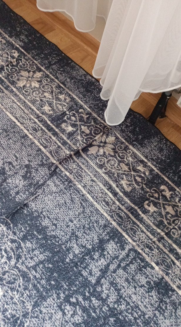 Gri Modern Klasik Desenli Halı 4 m2 - Görsel 5