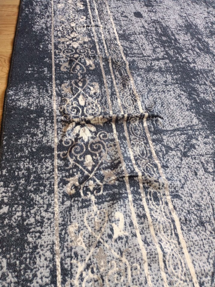 Modern Klasik Desenli Lacivert Halı 4 m2 - Görsel 2