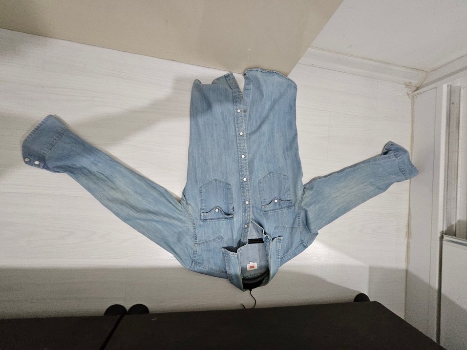 Levis Açık Mavi Denim Gömlek — görsel 5/5