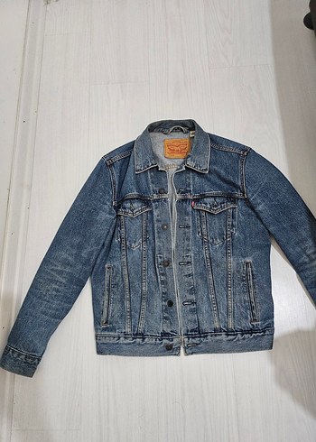 Levis Klasik Mavi Denim Ceket