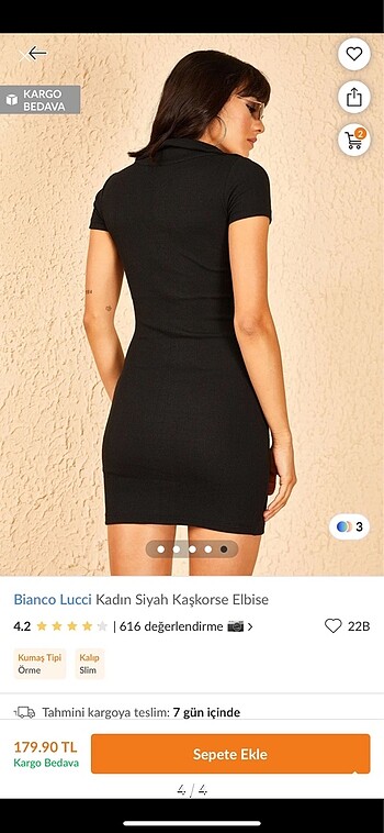 s Beden siyah Renk gunluk elbise