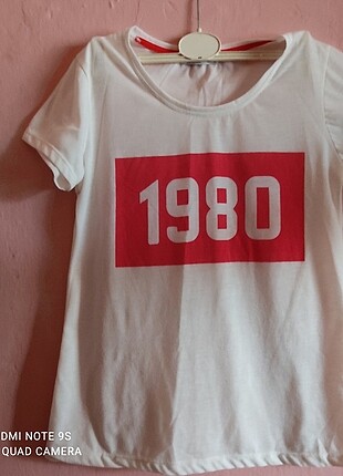 1980 BEYAZ TSHİRT