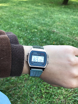 universal Beden gri Renk Casio unisex kol saati