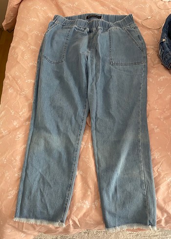 LC Waikiki Rahat Kesim Acik Mavi Denim Jean