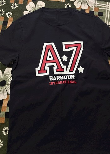 Barbour A7 Siyah Tisort