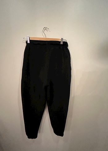 Siyah Rahat Kesim Kadın Eşofman Altı - Görsel 2