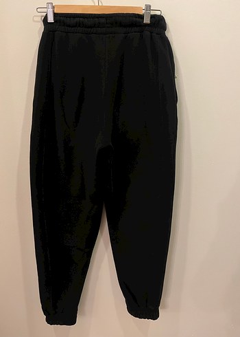 Siyah Rahat Kesim Kadın Eşofman Altı - Görsel 3