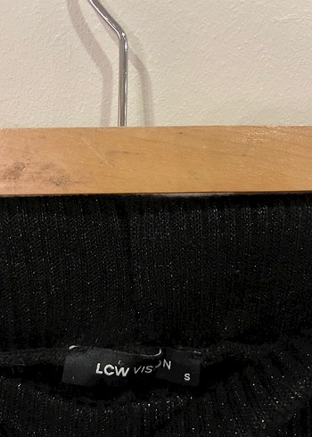 Siyah simli Kadın  Pantolon - Görsel 3