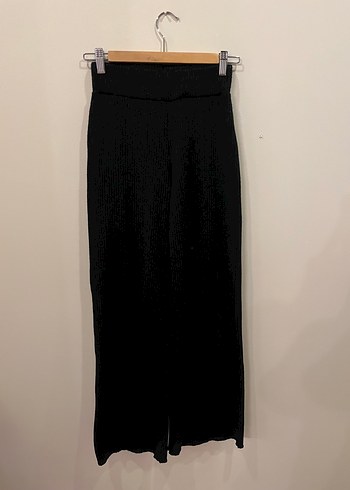 Siyah simli Kadın  Pantolon - Görsel 2