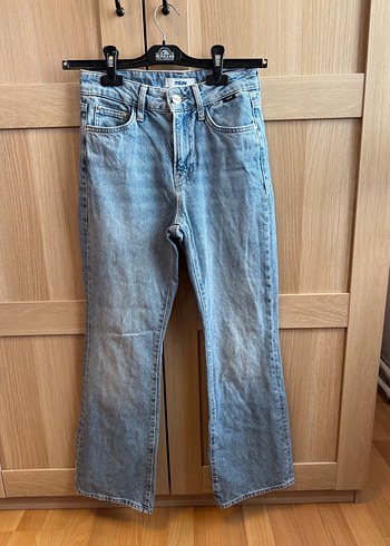 Mavi Jeans Acik Mavi Yuksek Bel Denim Jean