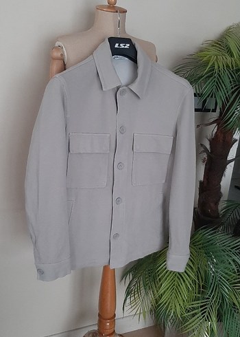 l Beden ten rengi Renk Düğmeli Bej ceket