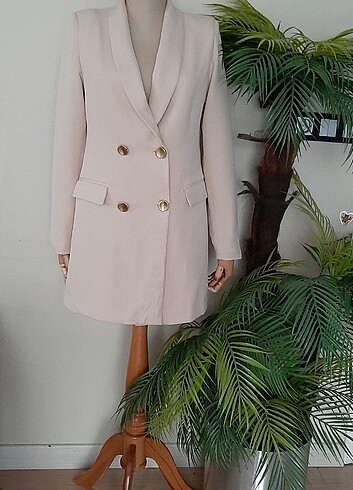 Astarli kruvaze tertemiz blazer 