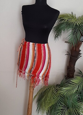 m Beden Orjinal missoni şık triko etek