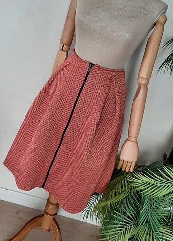 36 Beden çeşitli Renk Asos pileli şık etek