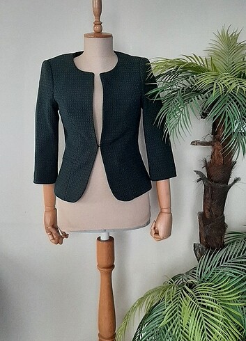 xs Beden Adl astarli şık blazer 