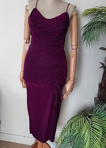 New collection simli şık elbise