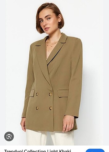Trendyol astarli şık blazer 