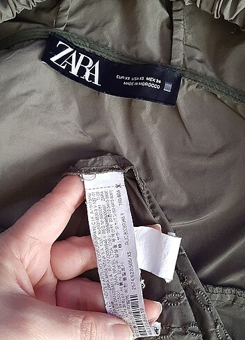 Zara tertemiz şık parka - Görsel 11