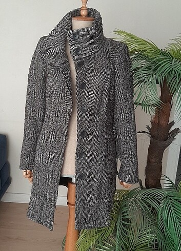 Zara zara yün karisimli kaban