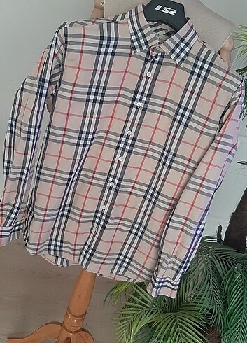 l Beden orjinal burberry tertemiz gömlek