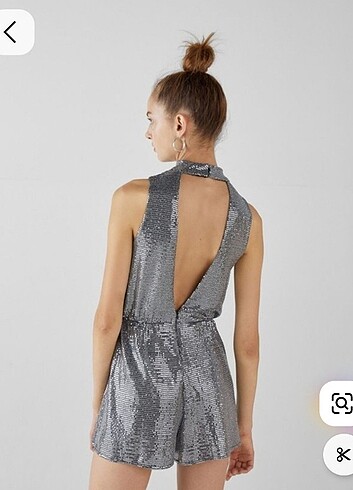 Bershka astarli şık tulum