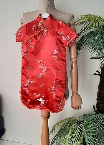 American Vintage 4 yaş Japon şık elbise 