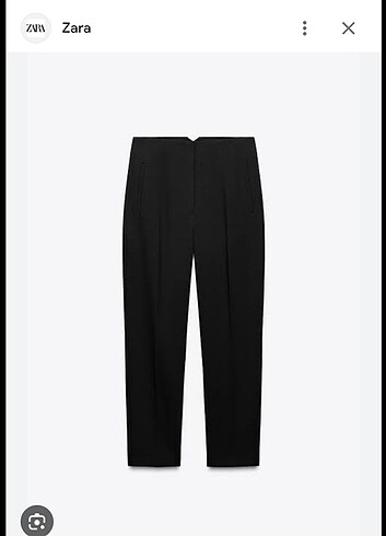 Zara yüksek bel tertemiz pantolon