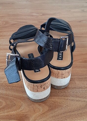 Zara platform sandalet - Görsel 7
