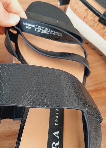 Zara platform sandalet - Görsel 9