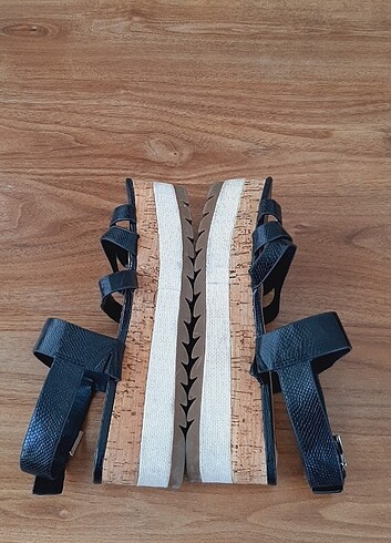 Zara platform sandalet - Görsel 10