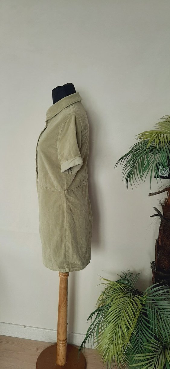 Kadın kadife Mini Tulum Kısa Kollu - Görsel 5