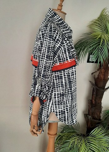 Çok Renkli Baskılı yagmurluk - Görsel 6