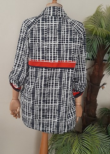 Çok Renkli Baskılı yagmurluk - Görsel 8