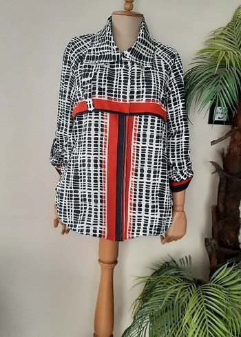 Çok Renkli Baskılı yagmurluk - Görsel 2