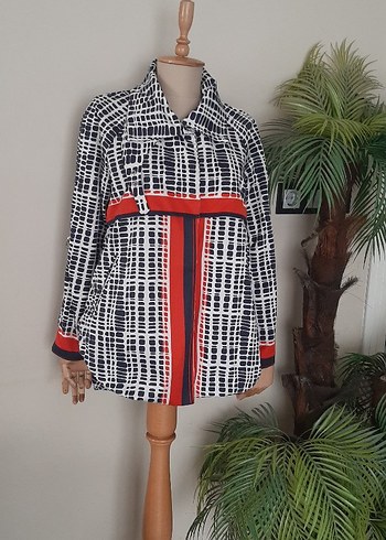 Çok Renkli Baskılı yagmurluk - Görsel 5