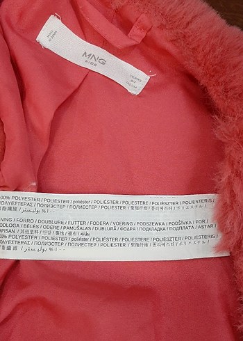 Kızlar için Pembe Peluş Yelek - Görsel 9