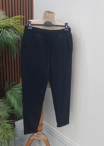 Siyah Regular Fit Erkek Pantolon - Görsel 4