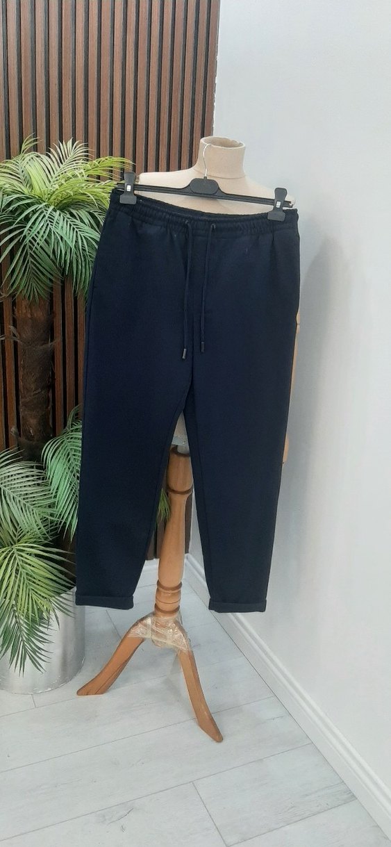 Siyah Regular Fit Erkek Pantolon - Görsel 5