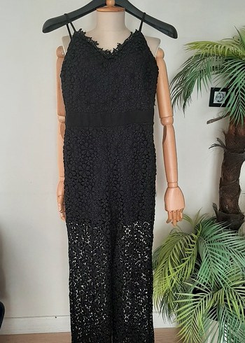 Miss Selfridge astarli güpür tulum