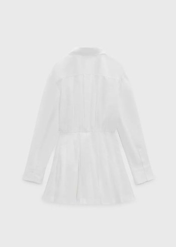 Zara zara poplin gömlek elbise