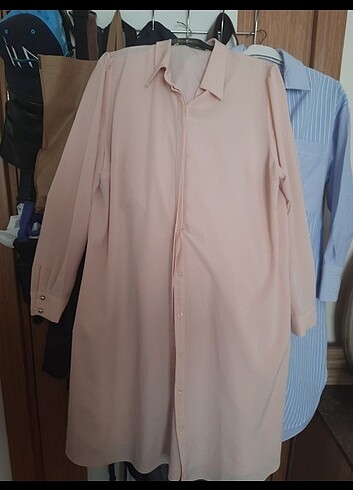 Somon rengini tunik