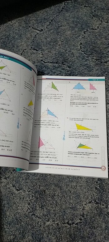  Beden Geometri test kitabı 