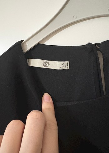 Kadın Siyah Uzun Kollu Elbise - Görsel 3