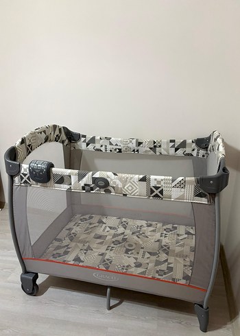 Graco Contour Electra Park Yatak Bej-Gri - Görsel 4