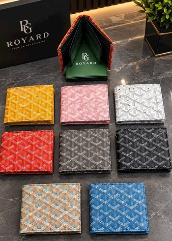 Maison Goyard Goyard Monogramli Sik Cuzdanlar