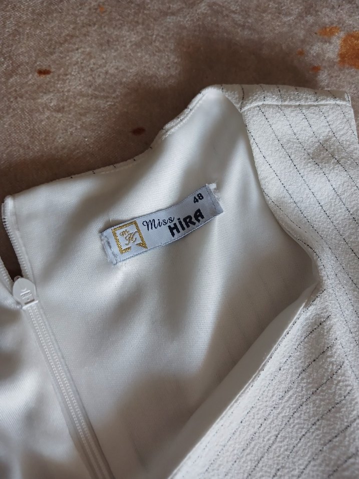 Uzun Kesim Kolsuz Keten Hamile Tunik - Görsel 3